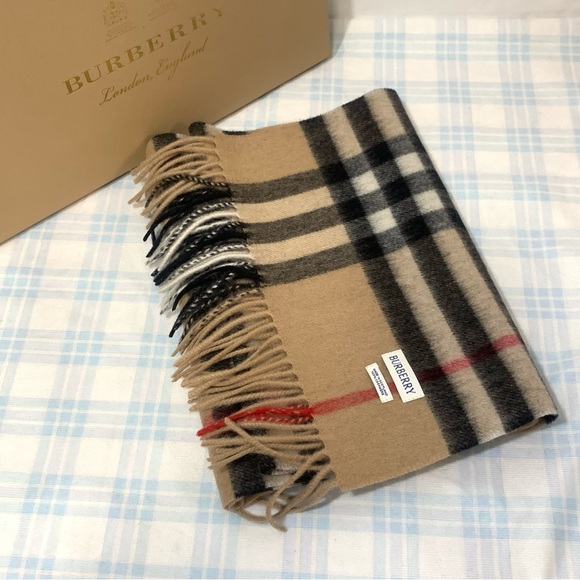 Burberry Accessories - Burberry Checkered Scarf